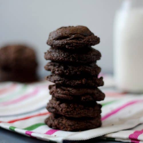 DOUBLE chocolate cookies