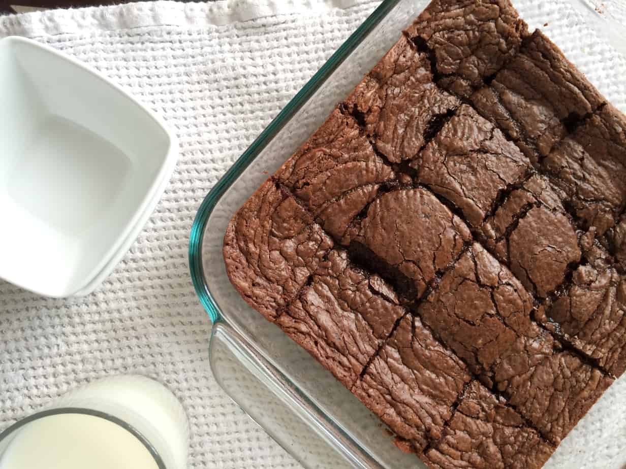 5-Ingredient Nutella Brownies