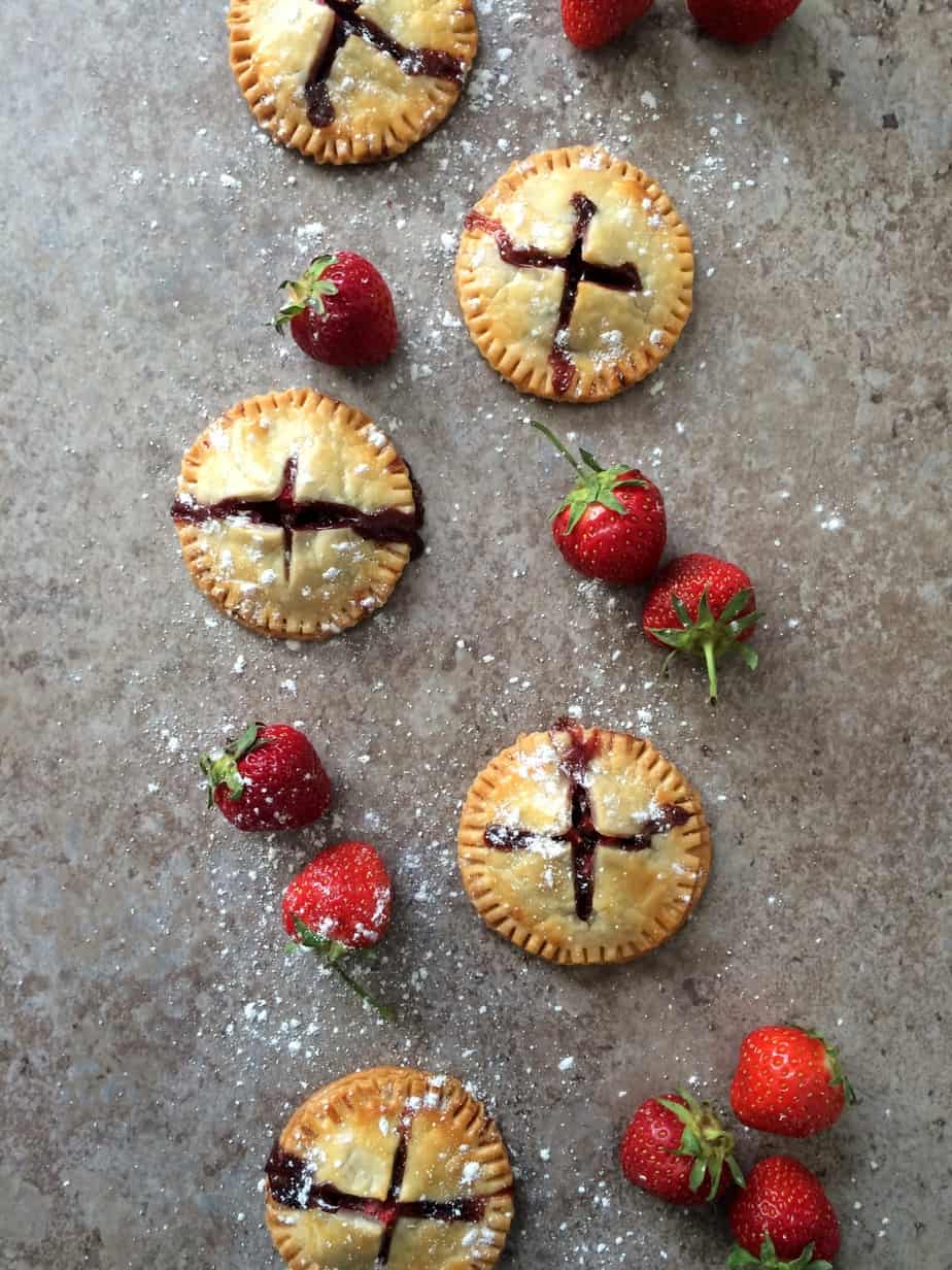 strawberry nutella hand pies-14