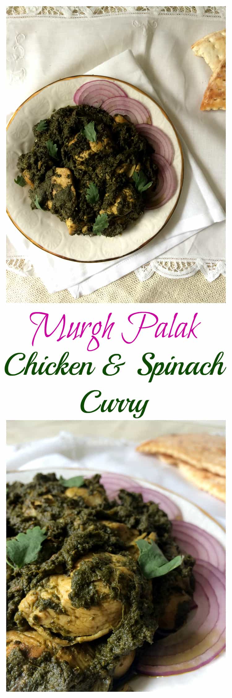 palak chicken