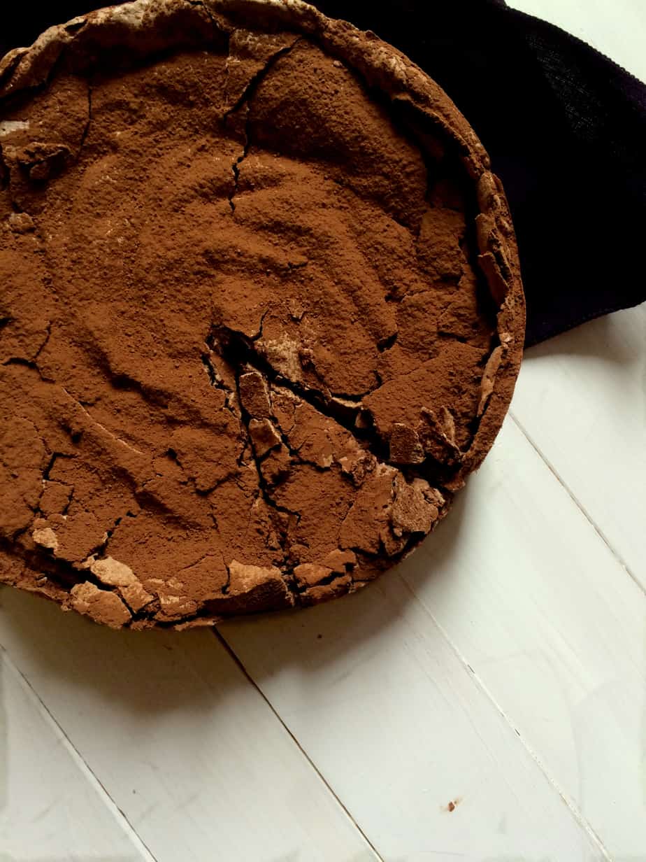 chocolate meringue cake