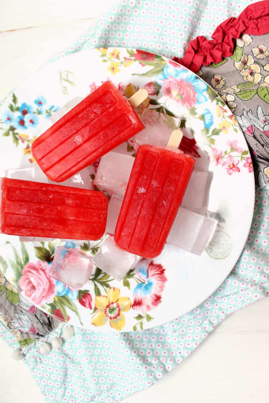 watermelon rooh afza popsicle