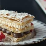 chocolate & cream mille feuille