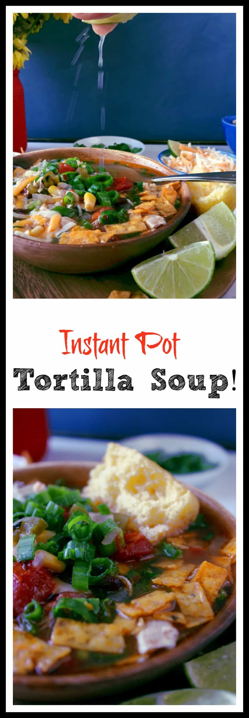 Instant Pot Tortilla Soup