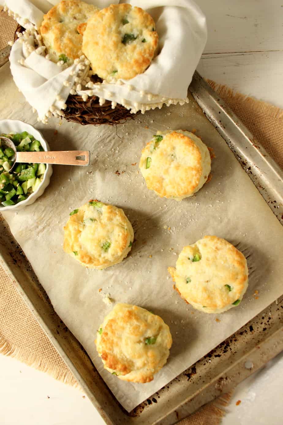 Cheesy Jalapeno Biscuits