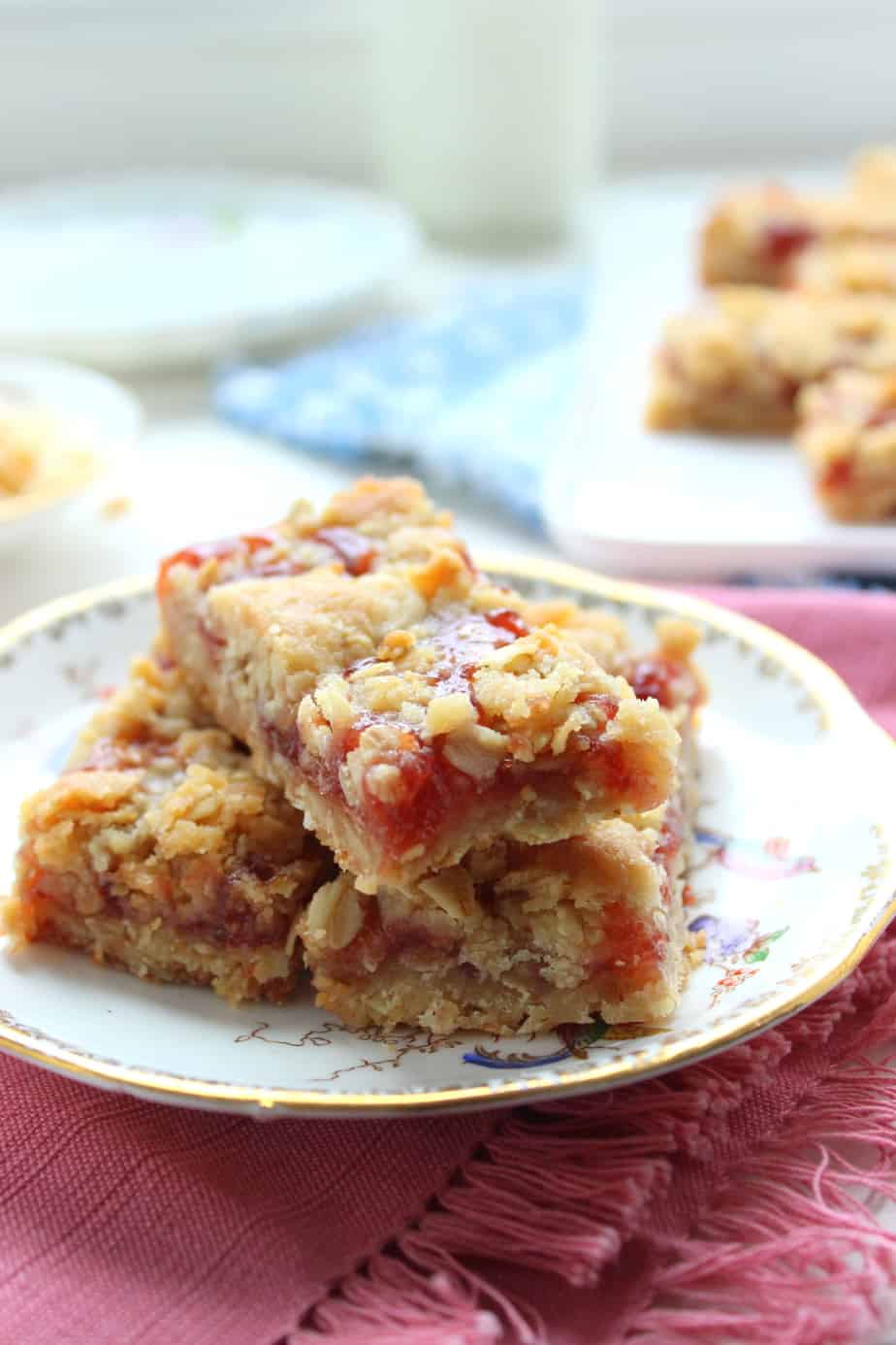 Strawberry Jam Bars