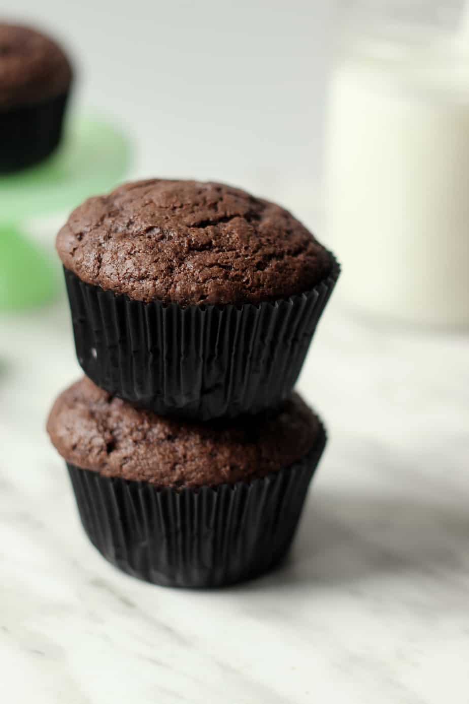whole wheat chocolate muffins