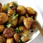 Smashed Chilli Potatoes