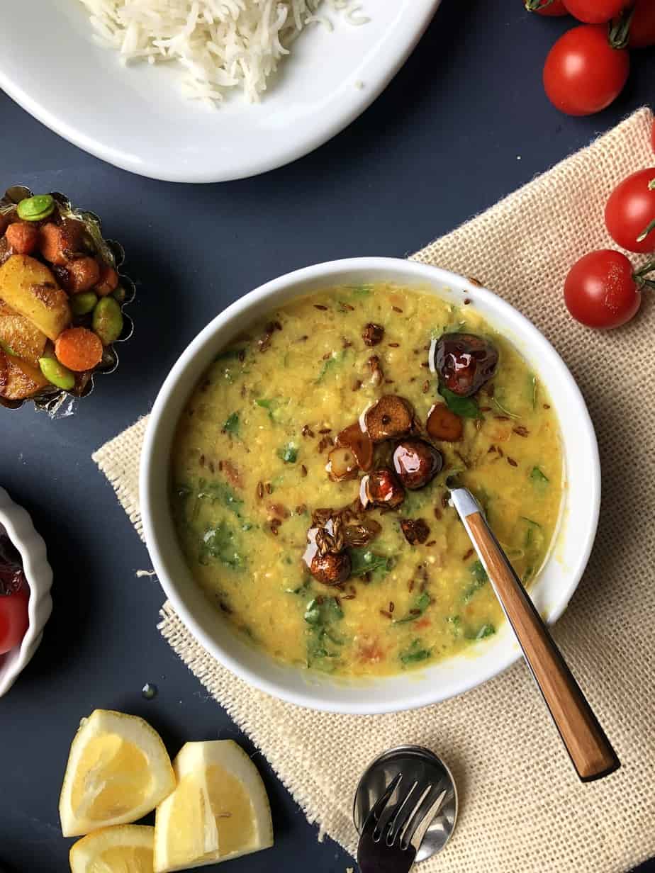 Instant Pot Daal Palak