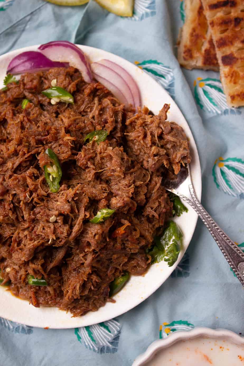 Bhunna Gosht or Resha Kabab