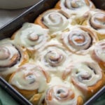 Cinnamon Rolls in a Pan