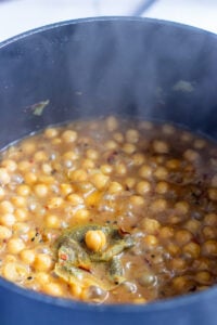 teabag added to the mix