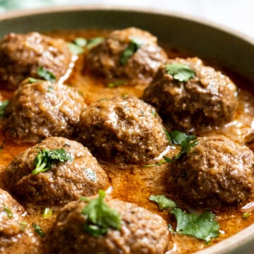 final kofta curry dish