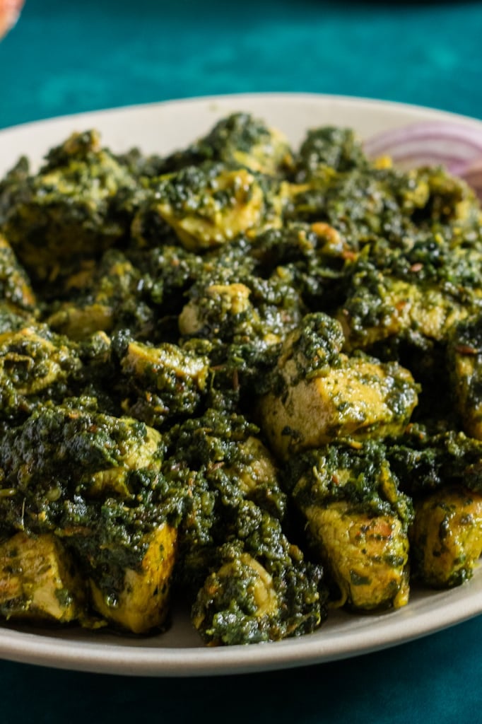 Murgh Palak up close