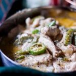 close up of paneer reshmi handi