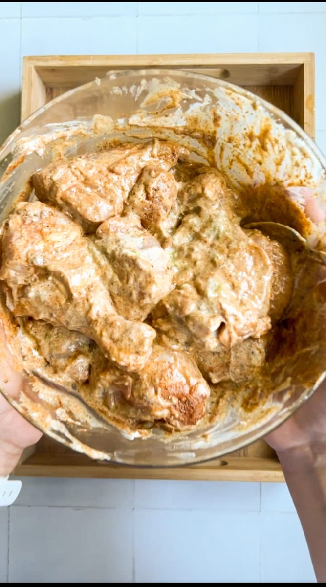 marinated chicken