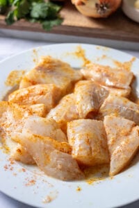 fish marinated in spices