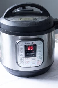 cooking in the instant pot