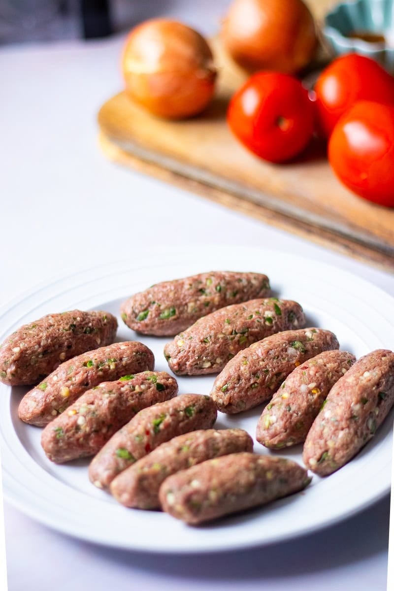 handi kabab seekh kababs shaped